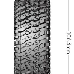 Louise RC Tire & Wheel CR-CHAMP 1.9" Class 1 Black (2) -Louise RC Shop LT3345VB 3