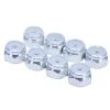 Hobbypro M2 Lock Nuts - Silver (8) -Louise RC Shop M2 Nuts Silver 4