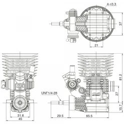 Engine O.S. SPEED B21 Ongaro Edition -Louise RC Shop OS1DL00 8