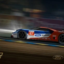 PROTOFORM Ford GT 190mm Race Body TC - Unpainted -Louise RC Shop PF1550 25 2