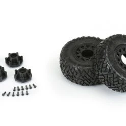 PRO-LINE 1:10 Icon M2 Mounted On 2.2"/3.0" Black Raid SC Wheel 12mm Hex - (2) 10 PRO-LINE 1:10 Icon M2 Mounted On 2.2"/3.0" Black Raid SC Wheel 12mm Hex - (2) -Louise RC Shop PL10182 10 3