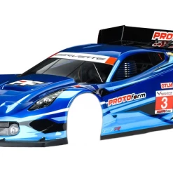 PROTOFORM Form 1:8 GT Chevrolet Corvette C7.R - 325mm - Clear