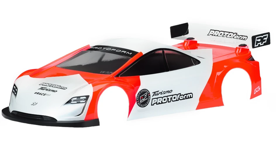 PROTOFORM Turismo Lightweight Bodyshell 190mm - Clear 3 PROTOFORM Turismo Lightweight Bodyshell 190mm - Clear