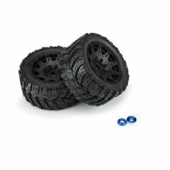 PRO-LINE Masher 1:6 X HP Belted 5.7" MT Tires On Wheels - X-MAXX - (2) -Louise RC Shop PRO1017610 A2 QPH0WIGF