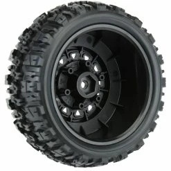 PRO-LINE Trencher X Front/Rear 2.2"/3.0" SC On Black Raid Wheel - (2) -Louise RC Shop PRO119010 A1 1XYA9RHG