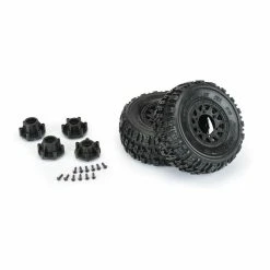PRO-LINE Trencher X Front/Rear 2.2"/3.0" SC On Black Raid Wheel - (2) -Louise RC Shop PRO119010 A3 1XYA9RHG