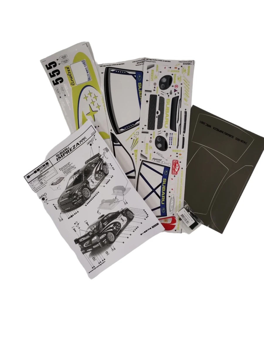 HPI Racing Subaru Impreza WRC 2001 Body (200mm) - Unpainted 5 HPI Racing Subaru Impreza WRC 2001 Body (200mm) - Unpainted - Image 3