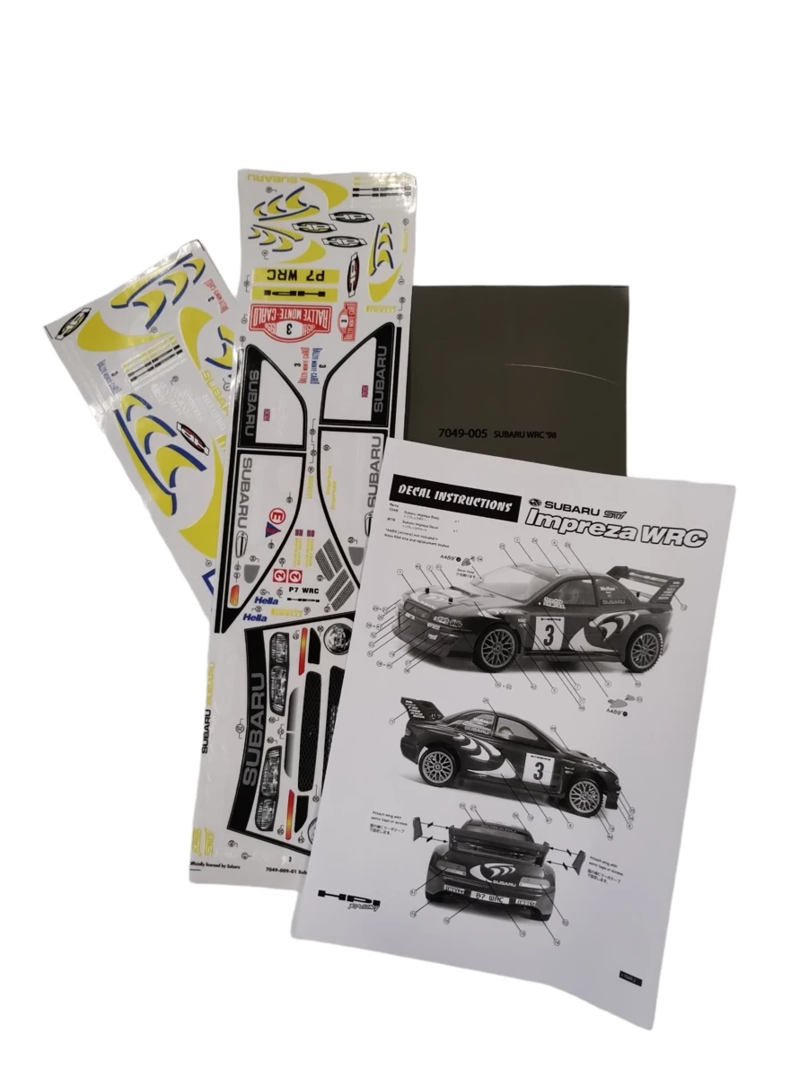 HPI Racing Subaru Impreza WRC '98 Body (200mm) - Unpainted 5 HPI Racing Subaru Impreza WRC '98 Body (200mm) - Unpainted - Image 3