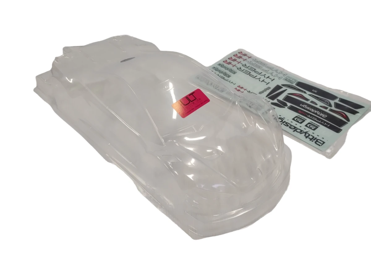 Bittydesign Design Hyper-HR 190mm 1:10 Touring Car Body - Unpainted - ULTRA LITE 4 Bittydesign Design Hyper-HR 190mm 1:10 Touring Car Body - Unpainted - ULTRA LITE - Image 2