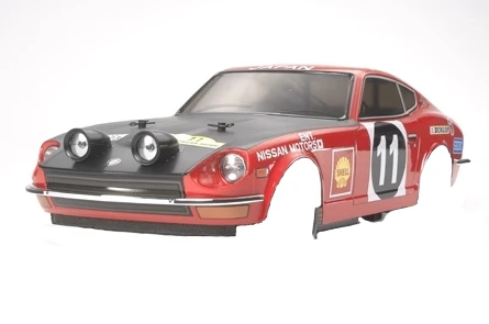 Tamiya 1:10 Datsun 240Z Rally Body Parts Set - Unpainted 3 Tamiya 1:10 Datsun 240Z Rally Body Parts Set - Unpainted