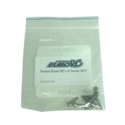 EuroRC Socket Head M3x12 RST Screw (10)