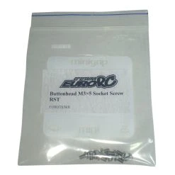 EuroRC Button Head M3x5 RST Socket Screw (10)