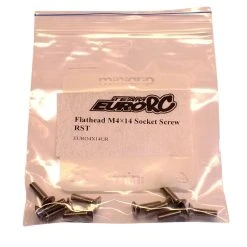 EuroRC Flathead M4x14 RST Socket Screw (10)
