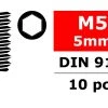 Team Corally - Steel Set Screw M5 X 5mm (10) -Louise RC Shop corally m5 5mmsetscrew