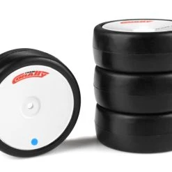 Team Corally Attack RXA V2 Rubber Tires 1/10 EP - 36 Sh Asphalt (4)