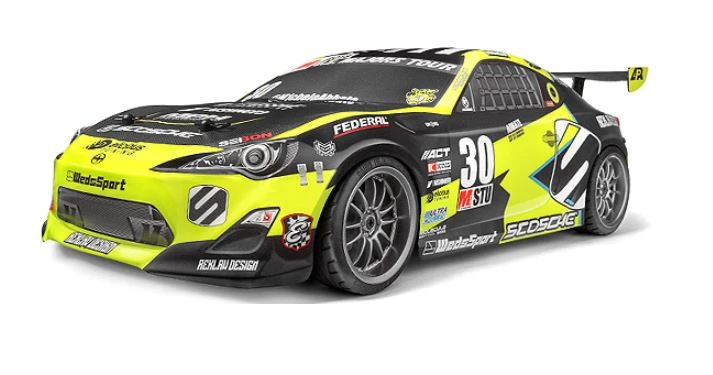 HPI Racing - Painted Touring Car Body - Michele Abbate GrrRacing (200mm) 4 HPI Racing - Painted Touring Car Body - Michele Abbate GrrRacing (200mm) - Image 2