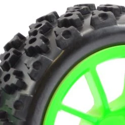 Fastrax 1/10 Street / Rally Tyre 10SP (4): Green -Louise RC Shop gallery2202812957