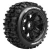 Louise RC B-Pioneer 1/5 Tire On - Black - Sport - R- 24mm Hex - (2)