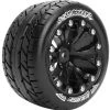 Louise RC 1:10 ST-Rocket 2.8 Inch Truck Tire Mounted On Black Rim - ARRMA Offset - Sport (2) -Louise RC Shop louise strocket1