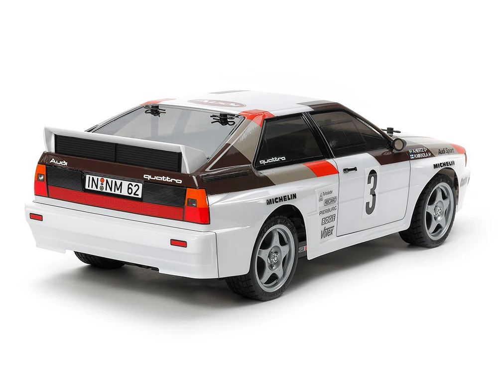 Tamiya Audi Quattro Rallye A2 Clear 1/10 Body 6 Tamiya Audi Quattro Rallye A2 Clear 1/10 Body - Image 4