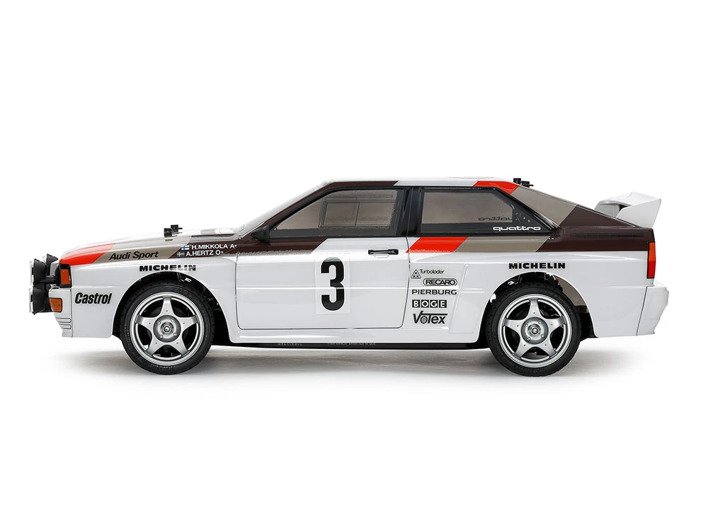 Tamiya Audi Quattro Rallye A2 Clear 1/10 Body 7 Tamiya Audi Quattro Rallye A2 Clear 1/10 Body - Image 5