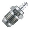 O.S. RP6 Turbo Silver Medium Plug (Onroad) -Louise RC Shop osrp6
