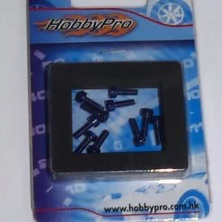Hobbypro Hex Screw 3x10mm Blue (10)