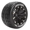 Louise RC 1:10 ST-Rocket 2.8 Inch Truck Tire Mounted On Black Rim - 0 Offset - Soft (2)