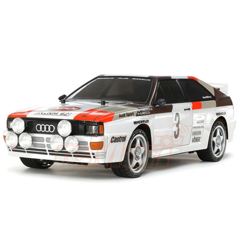 Tamiya Audi Quattro Rallye A2 Clear 1/10 Body 5 Tamiya Audi Quattro Rallye A2 Clear 1/10 Body - Image 3