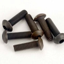 Traxxas 3x10mm Button Head Machine Hex Screws (6)