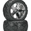 Traxxas Tires & Wheels Anaconda/All-Star Chrome 2,8" (2) 1 Traxxas Tires & Wheels Anaconda/All-Star Chrome 2,8" (2) -Louise RC Shop tra5576r