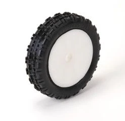 Schumacher Cut Stagger - Slim Yellow - Pre-Glued To Bearing Front Wheel (2)