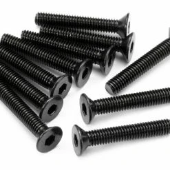 HPI Racing - Flat Head Screw M3x18mm - Hex Socket (10)