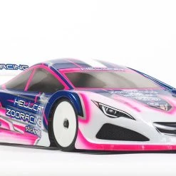 ZooRacing HellCat 1/10 TC 190mm Body - 0.5mm Lightweight -Louise RC Shop zoo hc 1