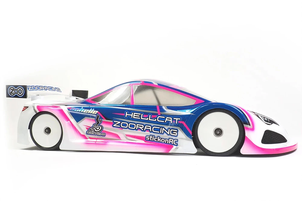 ZooRacing HellCat 1/10 TC 190mm Body - 0.7mm Regular 5 ZooRacing HellCat 1/10 TC 190mm Body - 0.7mm Regular - Image 3
