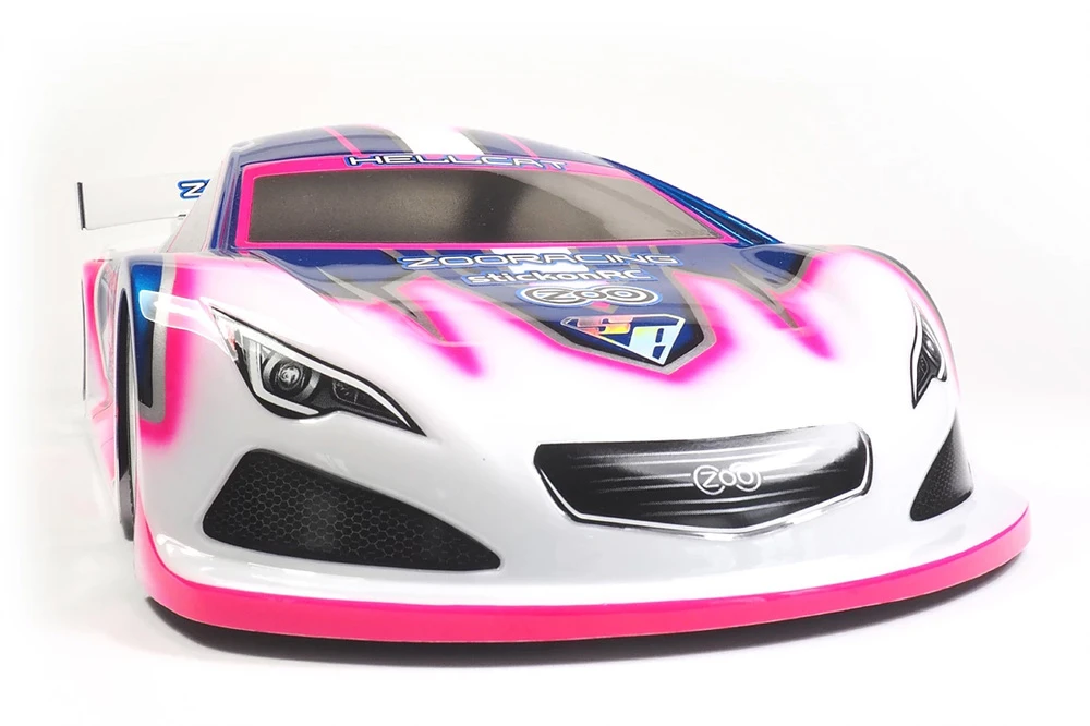 ZooRacing HellCat 1/10 TC 190mm Body - 0.7mm Regular 7 ZooRacing HellCat 1/10 TC 190mm Body - 0.7mm Regular - Image 5