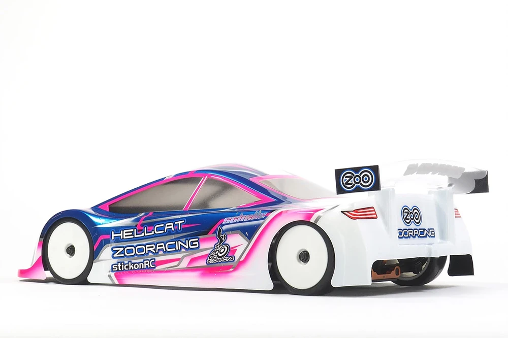 ZooRacing HellCat 1/10 TC 190mm Body - 0.7mm Regular 8 ZooRacing HellCat 1/10 TC 190mm Body - 0.7mm Regular - Image 6